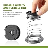Jc.upin 2 Pcs Strimmer Spool Replacement for Bosch ART 23 SL 26 SL view 4