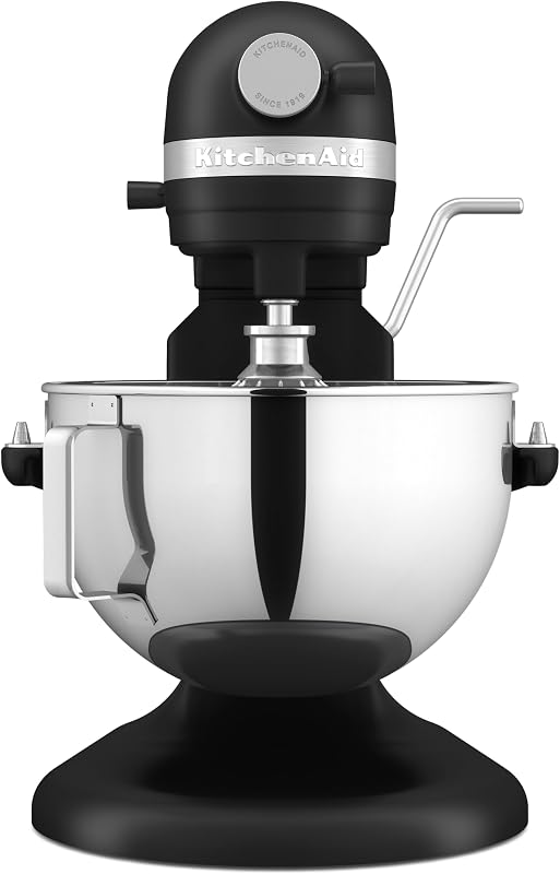 HEAVY DUTY - KÜCHENMASCHINE MIT SCHÜSSELHEBER 5,2 L - MATT SCHWARZ 5KSM55SXXEBM — Foto 4 von 8