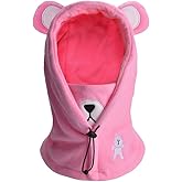 Boys Girls Winter Warm Windproof Balaclava Hat Ski Riding Face Mask Fleece Neck Warmer