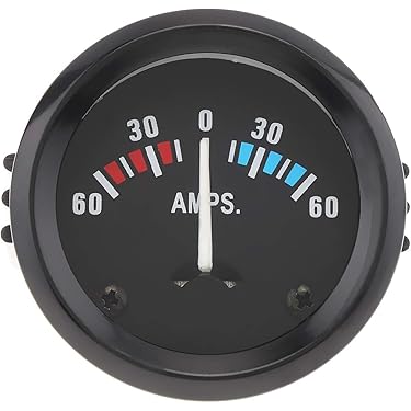65C5 Analog Current Panel Meter DC 5A Ammeter For Circuit Testing 1 PCS