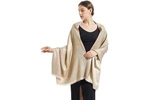 Women's Sparkly Metallic Shawls and Wraps Pashmina for Wedding Formal Party Evening Dresses