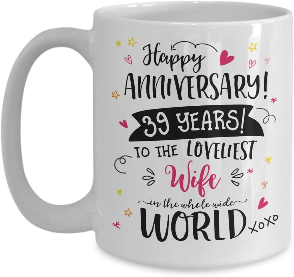 39th wedding anniversary gift for wife