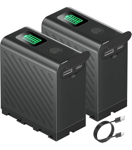 Batteria Pro NP-F750 7000 MAh - Compatibile Sony, Per Videocamere, Luci Video - Foto 7