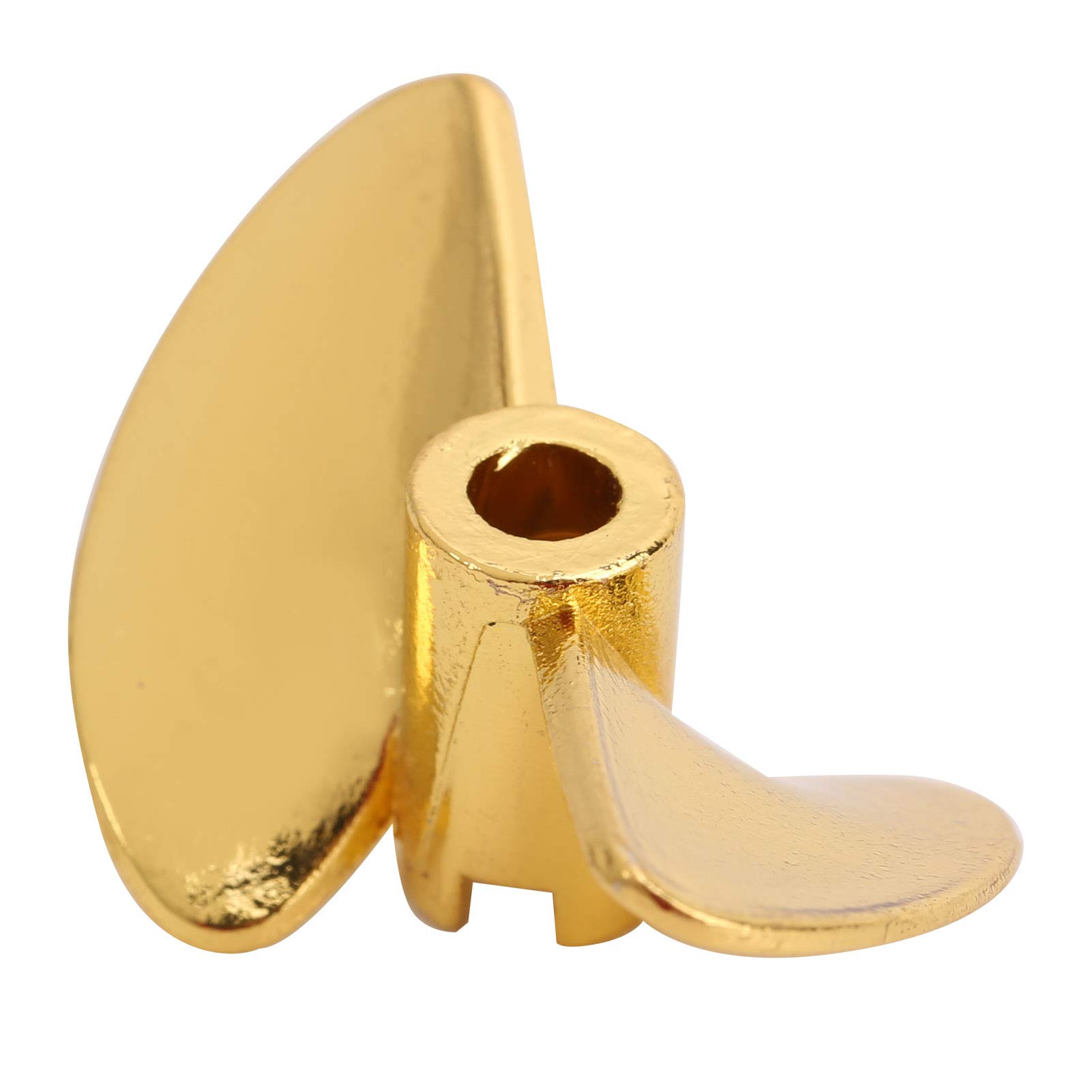 Aluminium Alloy Propeller, 2 Blades Fast Efficient Performance, RC Boat Propeller Lightweight Durable for Model Boats Water Sports Leisure Racing Family Use