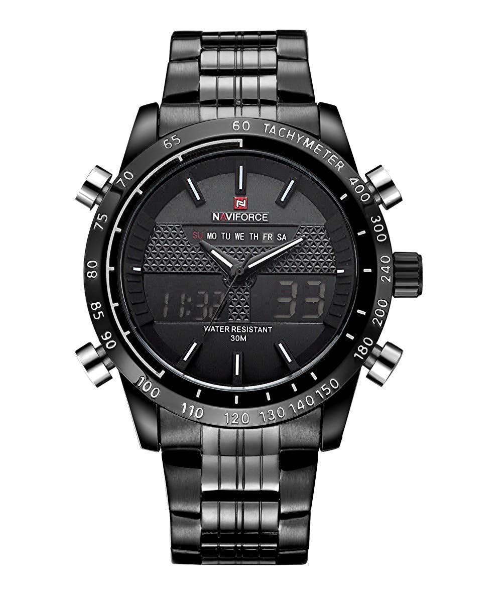 naviforce analog digital watch