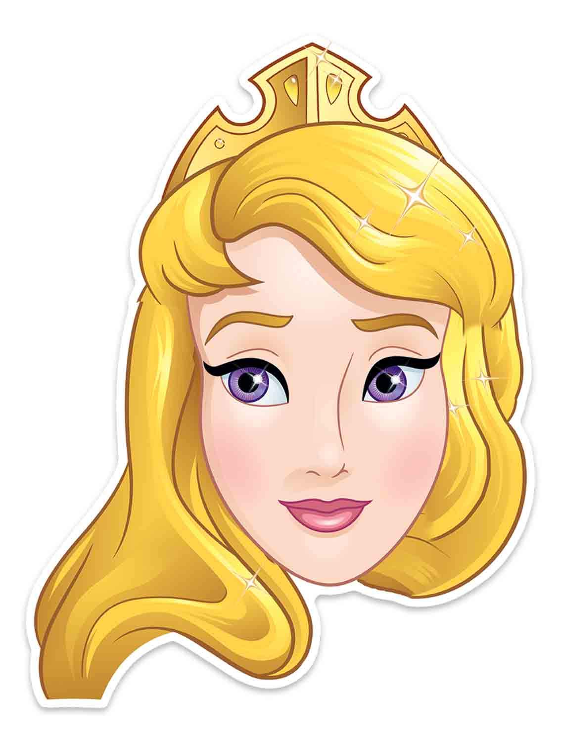 Princess Aurora Fun Face Mask for Children Sleeping Beauty for Birthdays, Fans & Disney Princess Parties Great Talking Point