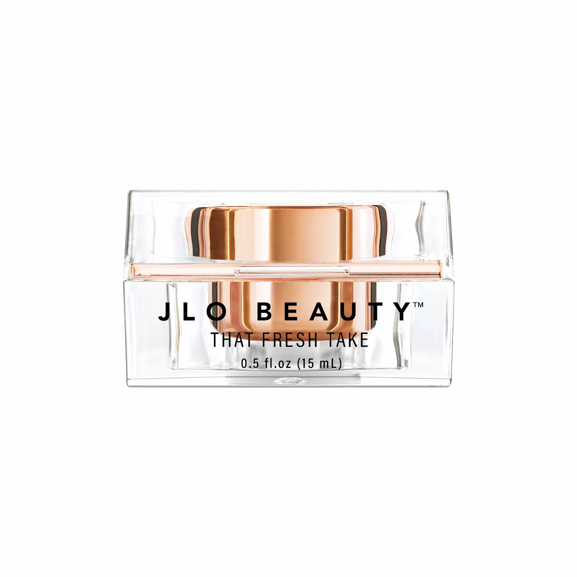 JLO BEAUTY That Fresh Take Under Eye Cream for Dark Circles and Puffiness, Hydrating Skin Care Eye Cream with Peptides to Support Appearance of Fine Lines & Wrinkles, Helps Lifts & Tighten, 0.5 Oz