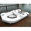 Inflatable-Sport-Boats-Dolphin-88-Model-270-Air-Deck-Floor-Dinghy-with-Seat-Bag