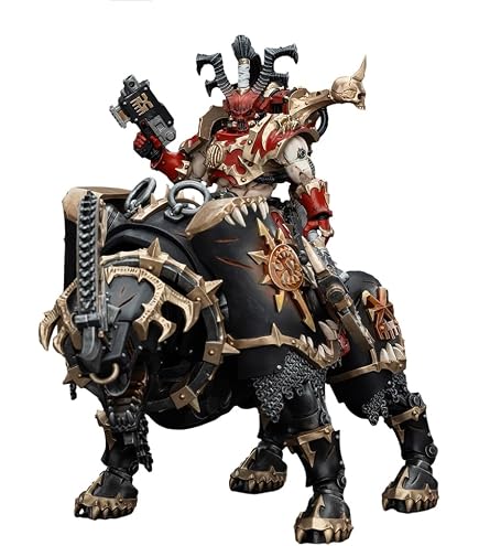 Figurine JoyToy World Eaters Khorne Berzerker - Univers Warhammer 40k - Réf. JT00546 - Neuf
