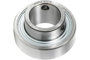 MAPLE ACE CSB202-10 Insert Bearing 5/8" Bore, Cylindrical OD, with Set Screws
