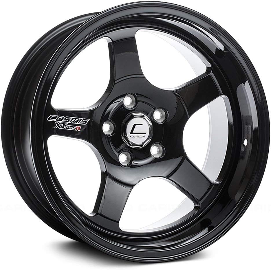 Cosmis Racing XT-005R 18x9 +25mm 5x114.3 Black Rim Wheel