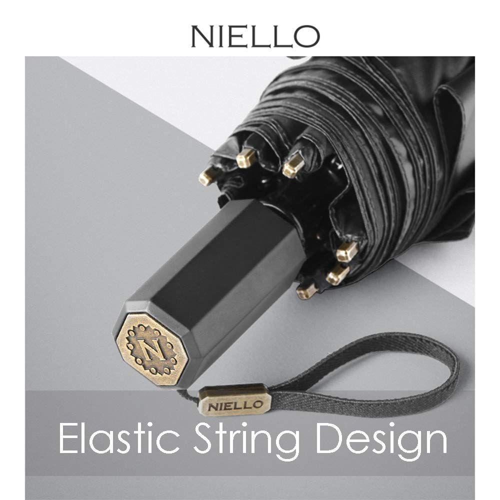 Folding Compact Travel Umbrella Waterproof/Sun Block/Windproof Double Canopy Daisy