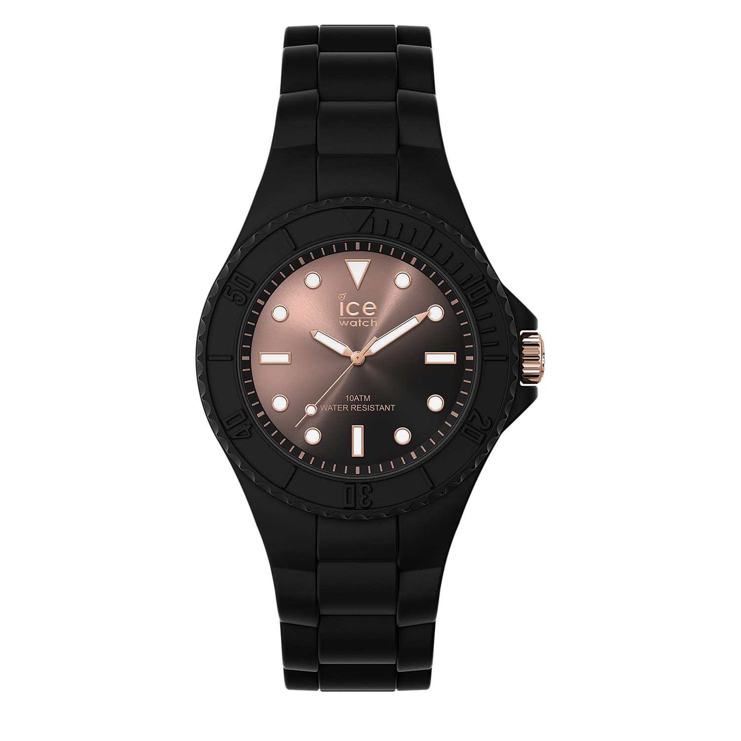 ICE-WATCH - ICE generation Sunset black - Women's wristwatch with silicon strap - 019144 (Small)