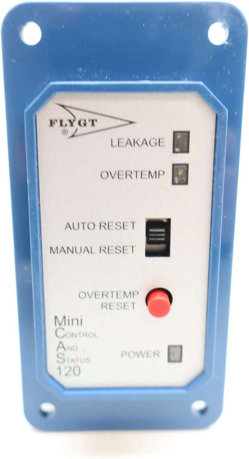 FLYGT 14407129 MINICAS Temperature/Leakage Monitoring Relay 120V-AC D661568