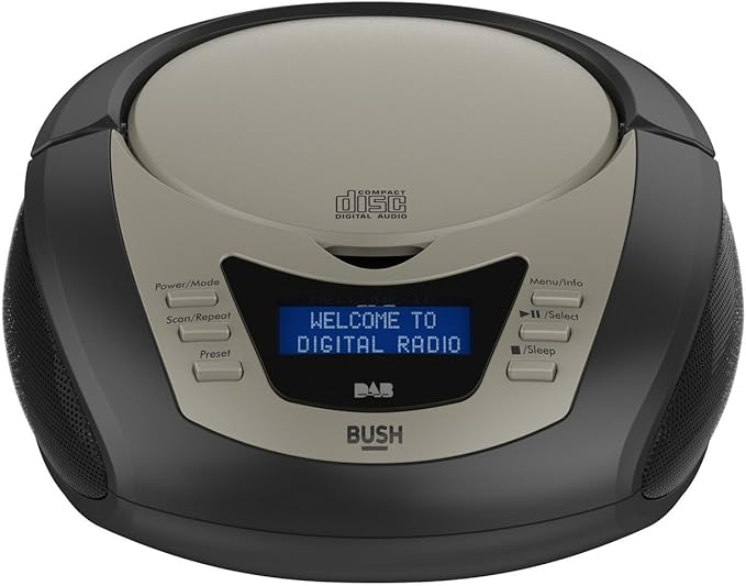 Bush DAB CD Boombox Black Amazon.co.uk Electronics