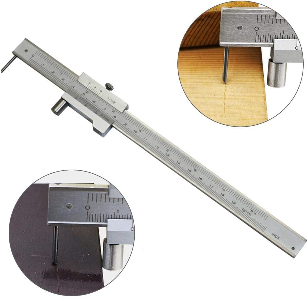 Stainless Steel Vernier Calipers Marking Gauge With Carbide Scriber