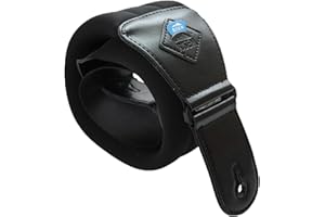 RISEN LIFE Guitar Straps for Electric Guitar Bass,3" Wide Padded Neoprene Pad with 3D Sponge Filling