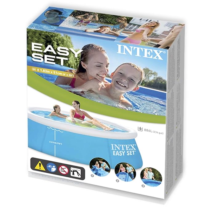 Intex Piscinette Easy Set Autoportante 183 X 051 M Intex Amazon