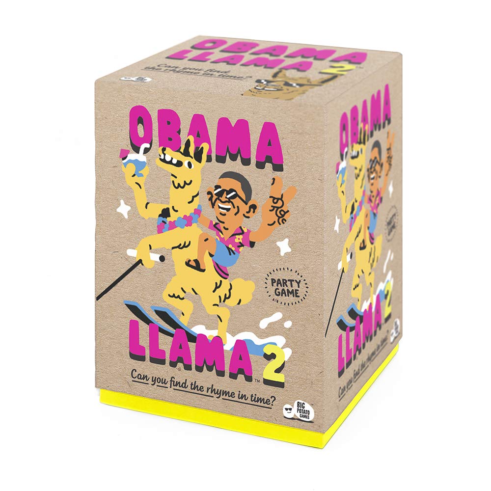 Obama Llama 2: Hilarious Rhyming Charades Game | Best Board Games for Families
