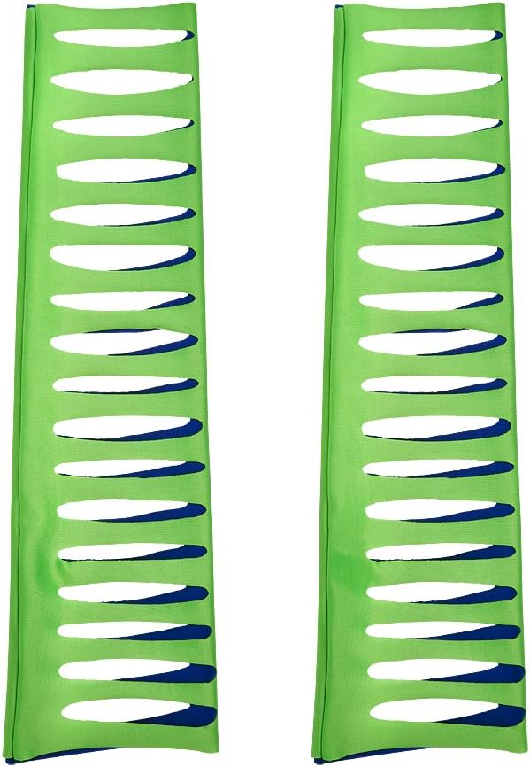 WWE Authentic Wear Jeff Hardy Green & Navy Arm Sleeves
