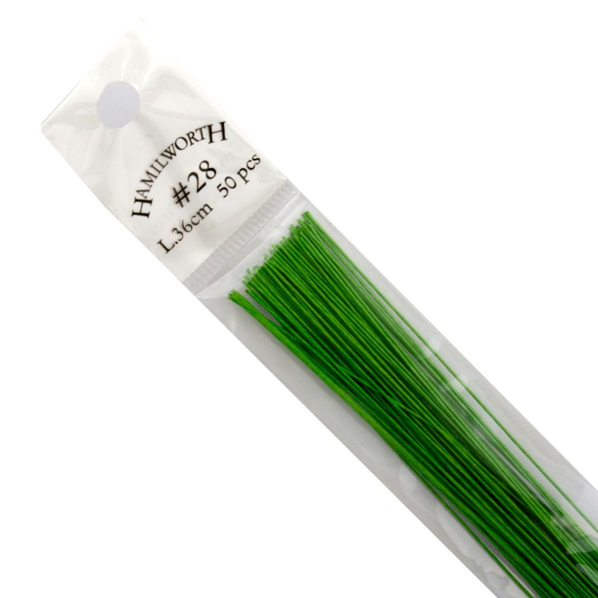 Hamilworth 28g Gauge Light Nile Green Sugarcraft/Florist Wire