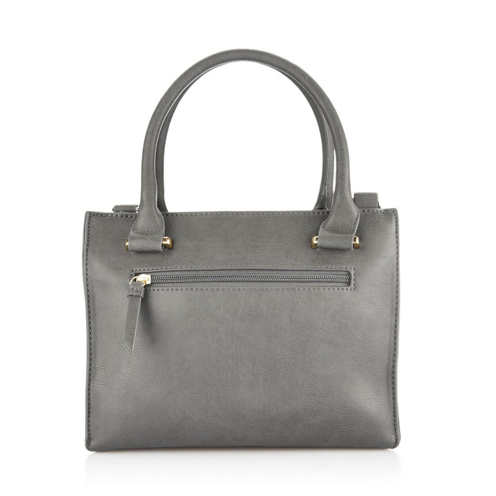 caprese women's satchel (dark grey)