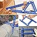 Multi Angle Measuring Ruler -Ultimate Template Tool -Universal Angularizer -Full Metal Angleizer Jig -Irregular Layout Shape Copy Duplicator | Carpentry/Woodworking/Tiling/Crafter/Paver Stencil