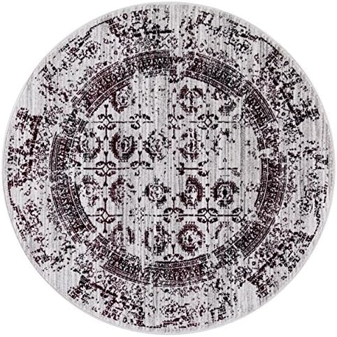 Great American Distributors Enduring Collection Serene Area Rug, Red/Gray