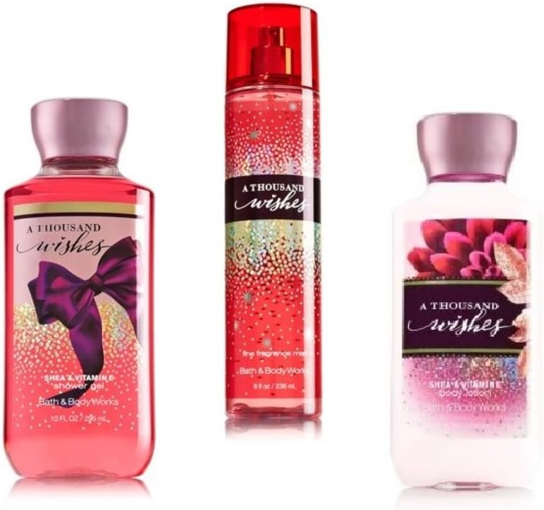 Bath & Body Works Signature Collection 'A Thousand Wishes' Gift Set - Body Lotion 8 Fl Oz