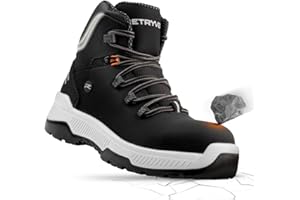 RETRYVER ZEUS FLEX Work Boots | Made in Mexico | Waterproof, Slip, Oil & Abrasion Resistant | Safety Footwear for Construction, Industrial & Heavy-Duty Jobs