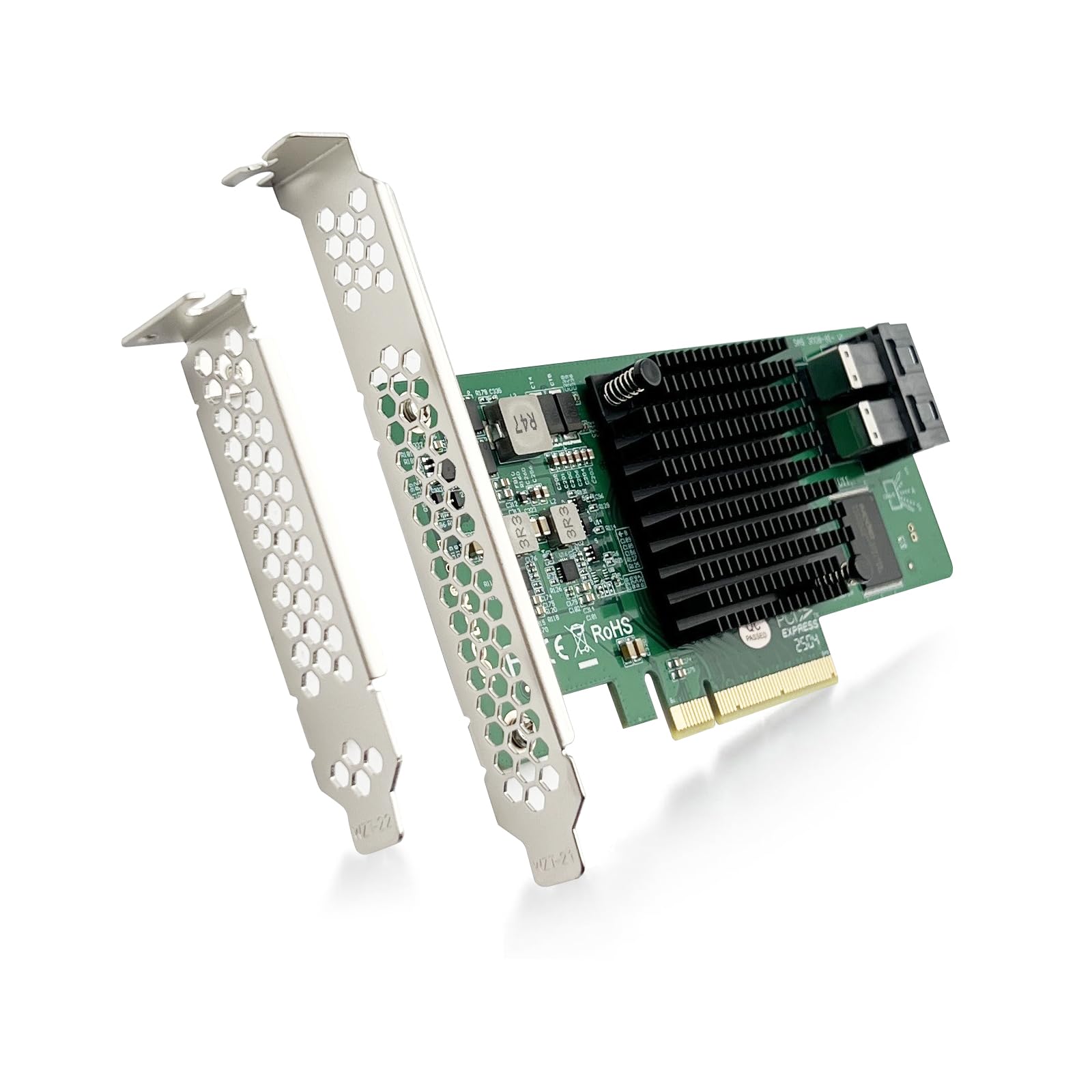 ipolex 12G Internal PCI-E SAS/SATA HBA Controller Card, Broadcom's SAS3008, Compatible for SAS9300-8I