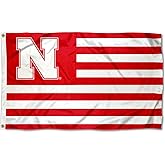 Nebraska Cornhuskers Stars and Stripes Nation Flag