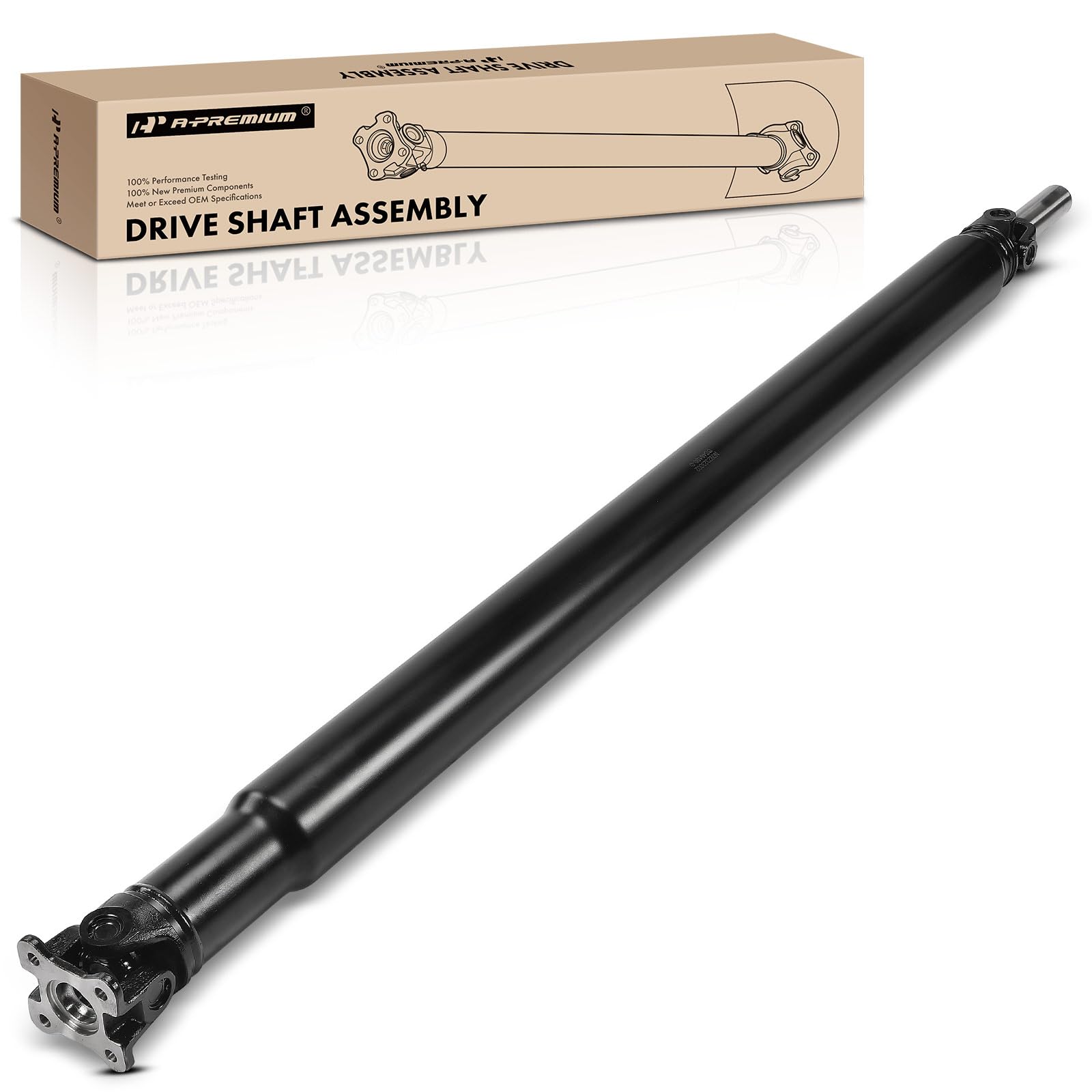 Photo 1 of A-Premium Rear Complete Drive Shaft Prop Shaft Driveshaft Assembly Compatible with Dodge Ram 1500 2002-2008, 4WD, Automatic Transmission, 140.5" Wheel Base, NV243 Transfer Case, Replace# 52105918AA