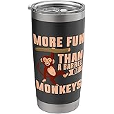 More Fun than a Barrel of Monkeys Stainless Steel Insulated Tumbler