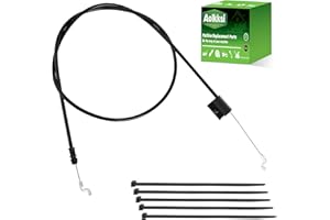 AOLKKSI 176556 Engine Zone Control Cable for Craftsman Husqvarna Murray Troy-bilt 21'' 22 Lawn Mowers Throttle Controls Stop Cable Parts Replacement 532176556 162778