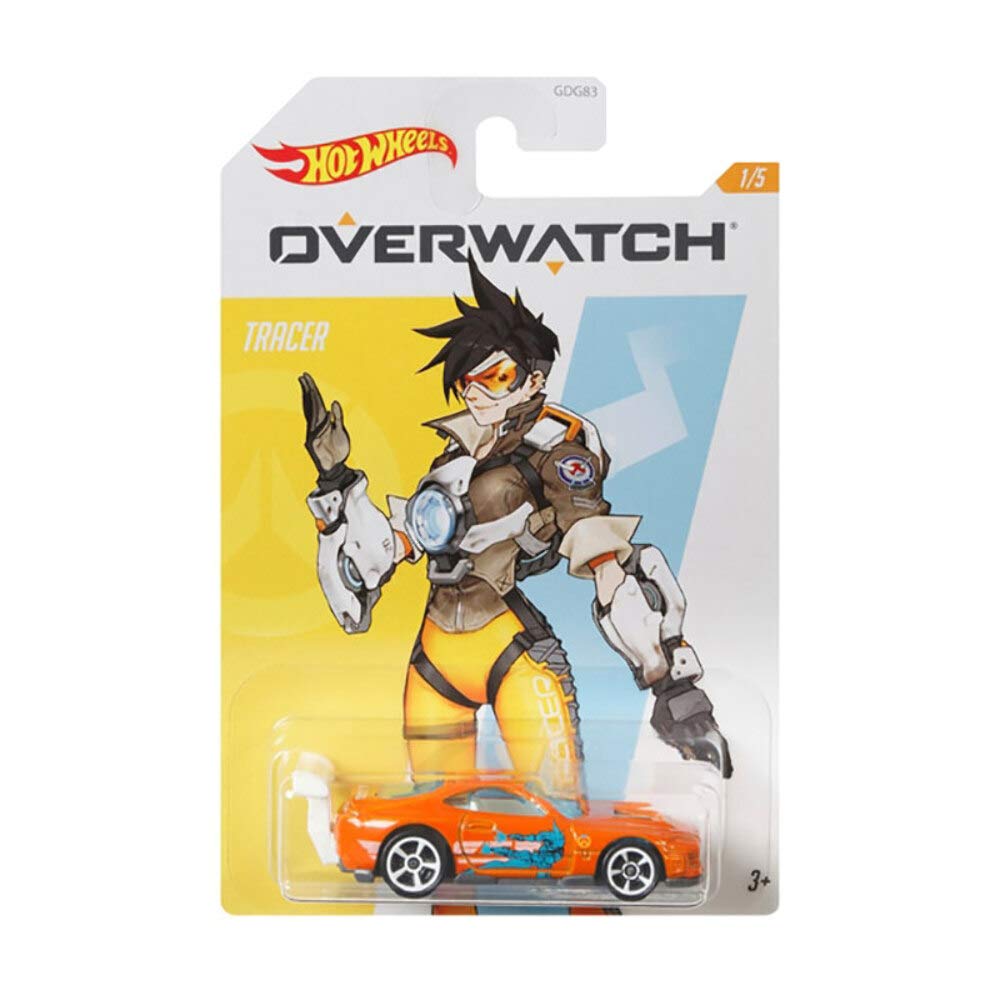 Hot Wheels Overwatch 5 Car Set Bundle
