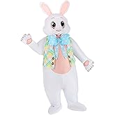 Adult Inflatable Easter Bunny Costume | Halloween Rabbit Suit for Adults | Fun Adult Easter Bunny Costume