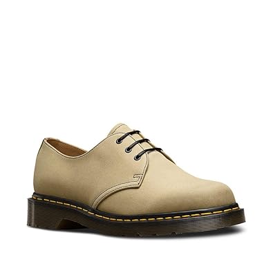 khaki doc martens