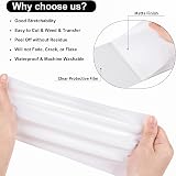 VINYL FROG HTV Roll 30.5x155cm White Heat Transfer Vinyl for T-Shirts view 2