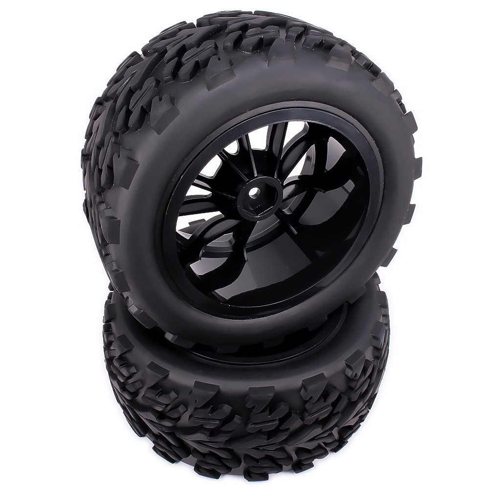 RCAWD Wheel Rim Arrow Tire Complete 10 Spoke Plastic for ...