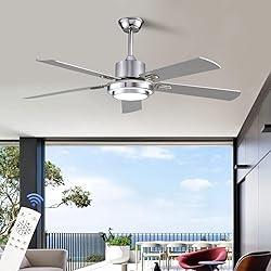 BOOMJOY 52 Inch Ceiling Fans with Lights and Remote
