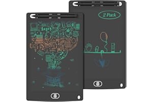 [2 Pack] 8.5 Inch Colourful LCD Writing Tablet, TIQUS Digital Ewriter Electronic Graphics Drawing Board, Portable Handwriting