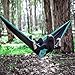 Lightweight Double Camping Hammock - Adjustable Tree Straps & Ultralight Carabiners Included - Two Person Best Portable Parachute Nylon Hammocks for Hiking, Backpacking, Travel & Backyard - Easy Setup