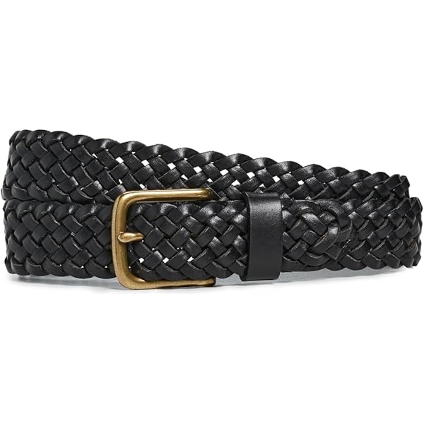 Amazon.com: Our Legacy Men's Leather Belt, Black Leather, 70