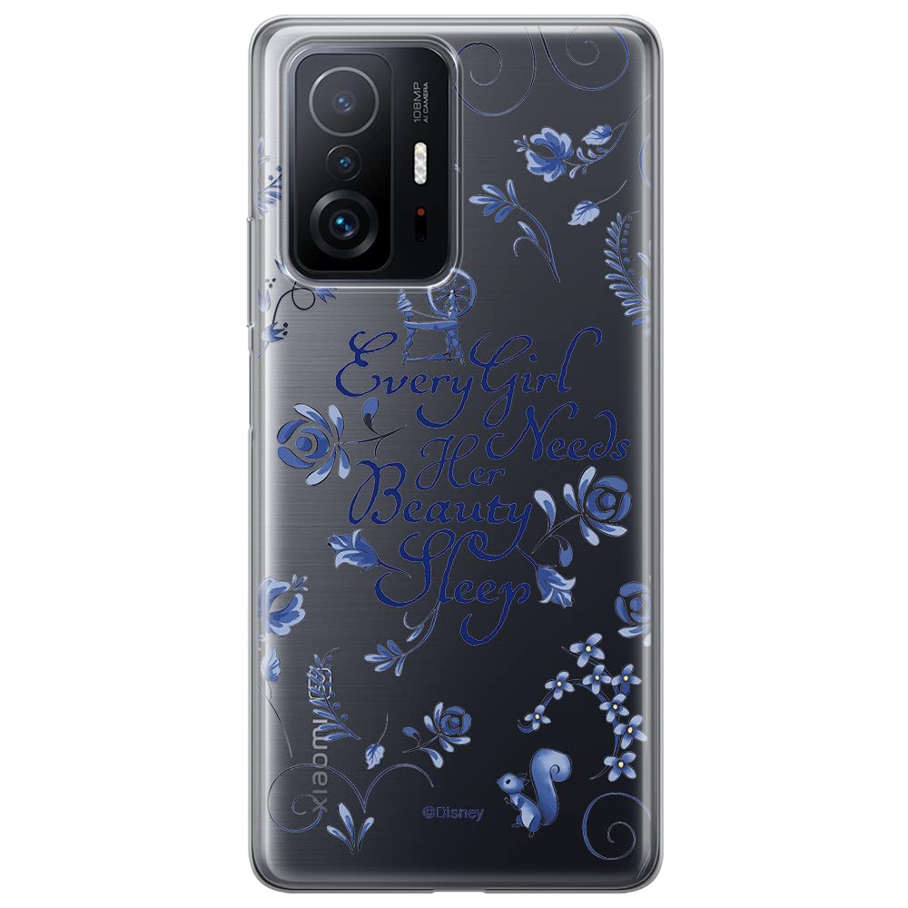 ERT GROUP mobile phone case for Xiaomi 11T 5G / 11T PRO 5G original and officially Licensed Disney pattern Aurora 002 optimally adapted to the shape of the mobile phone, partially transparent