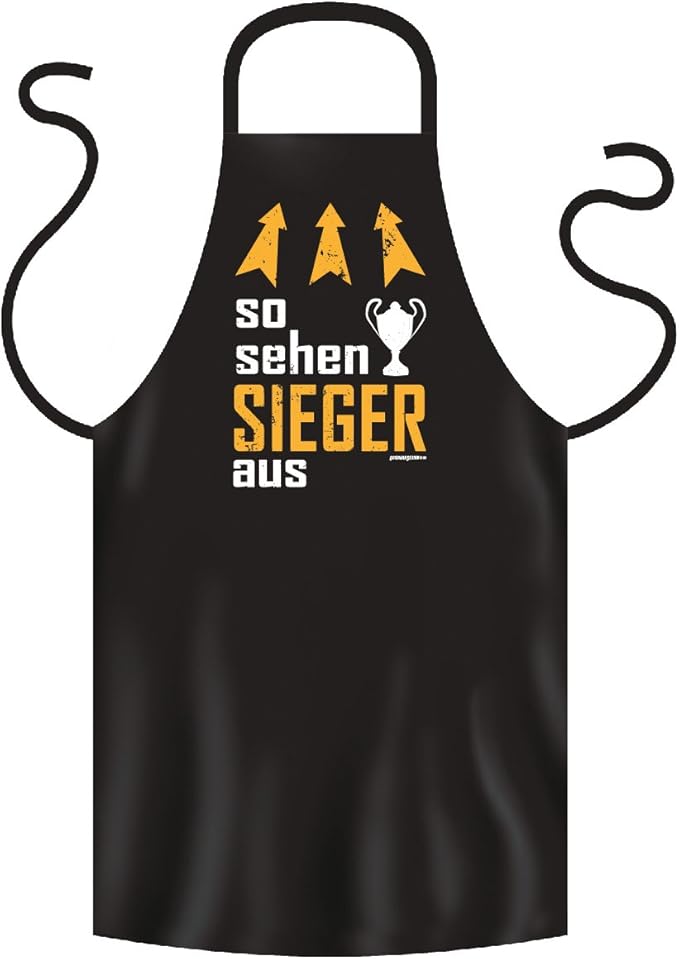 Schürze, Grillschürze, Kochschürze, mit witzigem Spruch So sehen