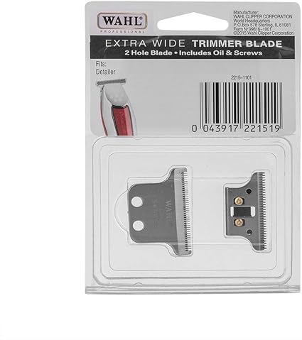 wahl double wide trimmer blade