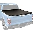 CARMOCAR Soft Roll Up Tonneau Cover Replacement for 2015-2024 Ford F-150 Styleside 5.5" Truck Bed Cover Black