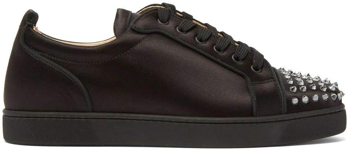 louboutin black low top