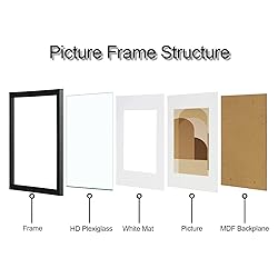 HEART ART 10x10 Picture Frame Set of 9,Display